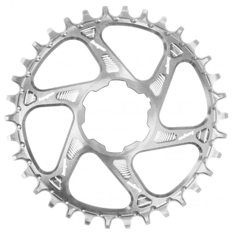 Hope Spiderless Retainer Chainring Silver